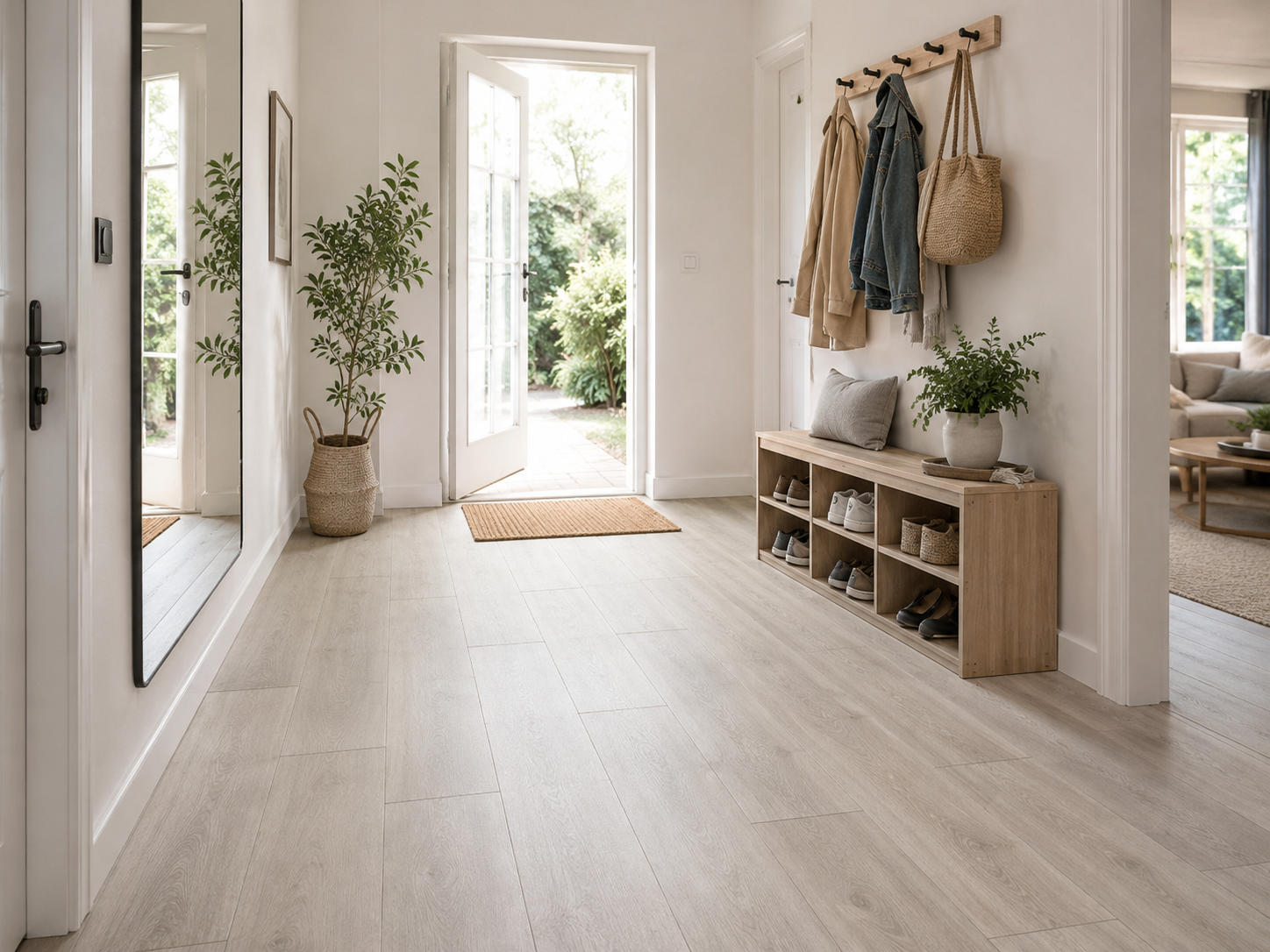 Кварцвиниловая плитка светлая Alpine Floor 2