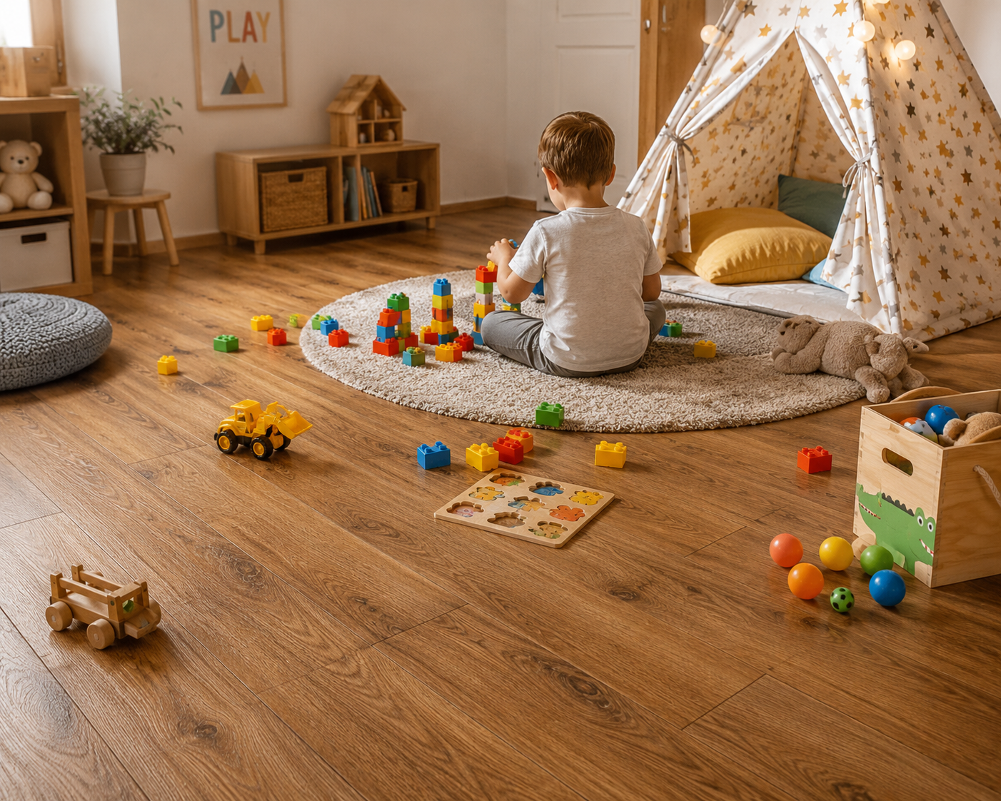 Ламинат в детскую комнату Alpine Floor 2