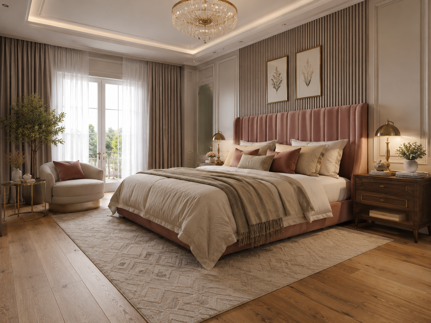 Ламинат в спальню Alpine Floor 2